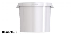 Ведро пластиковое круглое с крышкой JET 260