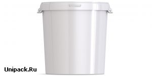 Ведро пластиковое круглое с крышкой JET 320