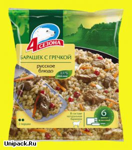 Замороженное готовое блюдо "4 сезона" Барашек с гречкой