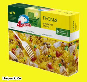 Замороженное готовое блюдо "4 сезона" Паэлья