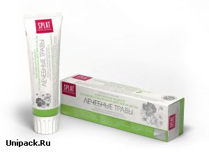 Гелевая зубная паста Splat Лечебные травы