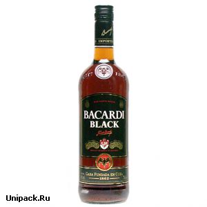 Черный ром Bacardi Black