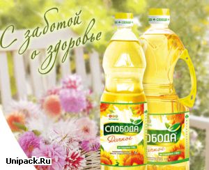 Масло подсолнечное Слобода Дачное