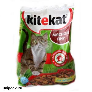 Сухой корм для кошек Kitekat Мясной пир