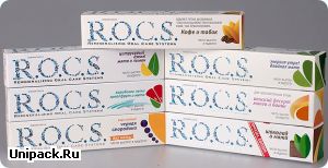 Зубные пасты R.O.C.S.