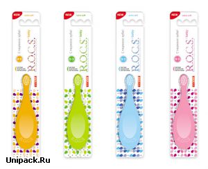 Детские зубные щетки R.O.C.S.