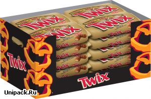 Шоколадные батончики Twix