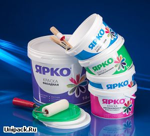 Пластиковые ведра под краску для ТМ ЯРКО