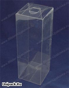 Прозрачные коробки с глухим дном