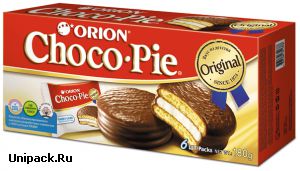 Шоколадное печенье с начинкой Choco Pie