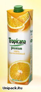 Сок Tropicana в пакете