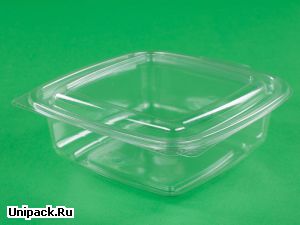 Контейнер прямоугольный 172*167 мм ПЭТ, 750 мл