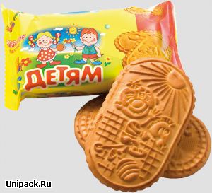 Печенье фасованное "Детям" КФ Глобус