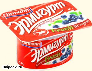 Йогурт фруктовый Эрмигурт Ehrmann