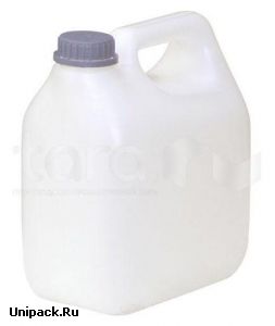 Пластиковая канистра 3 литра со шкалой уровня Арт.КП 3-2