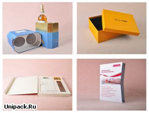 Жесткие коробки из переплетного картона