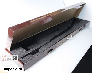 Защитная упаковка из вспененного полиэтилена для оружия