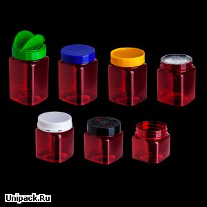 ПЭТ банка Кубик 150, 175, 200, 225, 250, 275 и 300 мл
