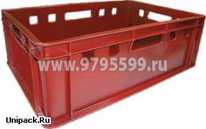 Пластмассовый калиброванный ящик Е2, многооборотный, тарированный