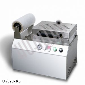 Скин-упаковочные машины - Ручной вакуумный пищевой скин-упаковщик HLV-300VST (глубина лотка 55 мм)