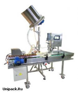 Автоматическая линия розлива и укупорки фармакологических препаратов в пузырьки