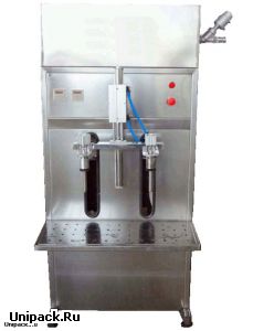 Поршневые дозаторы - Дозатор с автоматическим опусканием патрубков