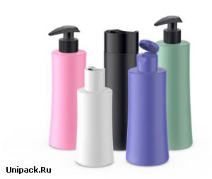 Серия Flamenco - флаконы цилиндрические 100, 150, 200, 250, 300 мл с горловиной 24/410