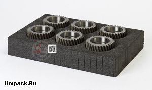 Защитные ложементы из пенополиэтилена для промышленных изделий