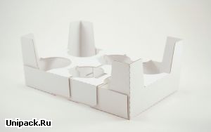 Лотки и изделия из картона сложной высечки