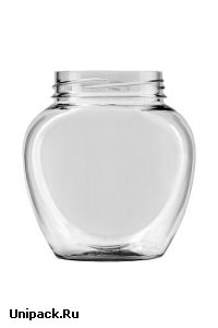 ПЭТ-банки с широким горлом и крышки - Банка ПЭТ 380 мл