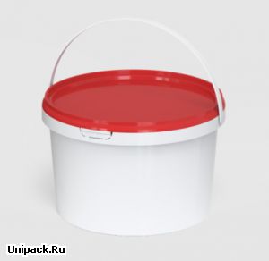 Ведро круглое В2L 2,25 л для пищевой и лакокрасочной продукции