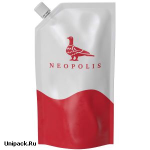 Производство дойпак упаковки с боковым штуцером для бытовой химии