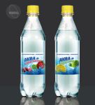 Дизайн этикетки для серии воды с ароматикой "Аква+" Дизайн этикетки для серии воды с ароматикой "Аква+"