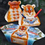 Упаковка для новогоднего подарка. Коробка - трансформер. 2010 Упаковка для новогоднего подарка. Коробка - трансформер. 2010