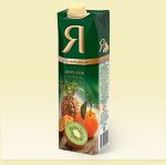 Сок "Я" мультифруктовый 100% с мякотью Сок "Я" мультифруктовый 100% с мякотью