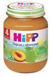 Фруктовое пюре HiPP Персик с яблоками Фруктовое пюре HiPP Персик с яблоками