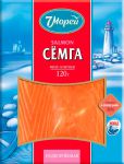 Семга подкопченная 7 морей, 120г, филе-ломтики Семга подкопченная 7 морей, 120г, филе-ломтики
