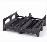 Поддон пластиковый перфорированный поддон 1200x1000x388 черный Поддон пластиковый перфорированный поддон 1200x1000x388 черный