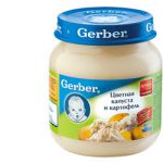 Овощное пюре Gerber® "Цветная капуста c картофелем" Овощное пюре Gerber® "Цветная капуста c картофелем"