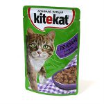 Влажный корм для кошек Kitekat с печенью Влажный корм для кошек Kitekat с печенью
