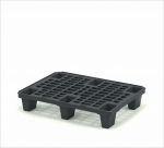 Поддон перфорированный пластиковый 800х600х140 на ножках черный Поддон перфорированный пластиковый 800х600х140 на ножках черный