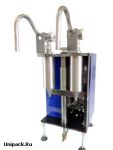 Поршневые дозаторы - Поршневой двухканальный дозатор УД-2П для фасовки жидких продуктов с твердыми включениями. Поршневые дозаторы - Поршневой двухканальный дозатор УД-2П для фасовки жидких продуктов с твердыми включениями.