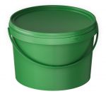 Ведро круглое 3,25 л с крышкой и пломбой для контроля вскрытия Ведро круглое 3,25 л с крышкой и пломбой для контроля вскрытия