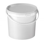 Ведро круглое 5,8 л с крышкой и пломбой для контроля вскрытия Ведро круглое 5,8 л с крышкой и пломбой для контроля вскрытия