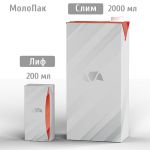 Картонная асептическая упаковка Брик Асептик Лиф+Слим Картонная асептическая упаковка Брик Асептик Лиф+Слим
