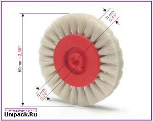 Белый щеточный ролик для самонаклада для бумаги