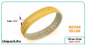 Тормозящая лента листа, 220 мм x 20 мм