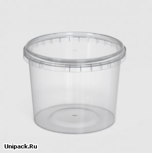 Ведро круглое В18 550 мл для пищевой, лакокрасочной и др продукции
