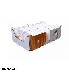 Картонная упаковка для Еды и Напитков - Лоток для продукции в неустойчивых пакетах для автоматических линий