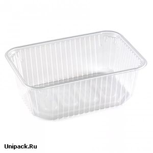 Пластиковые пищевые контейнеры - Контейнер 186*132 мм, 1000 мл, ПП